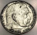 Niemcy 2 marki Reichsmark 1937 A Hindenburg SREBRO