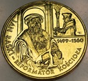 2 zł złote 1999 Jan Łaski Reformator Kościoła