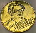 2 zł złote 1999 Juliusz Słowacki