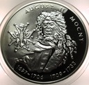 10 zł złotych 2002 August II Mocny POPIERSIE SREBRO