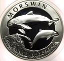 20 zł złotych 2004 Morświn Zwierzęta Świata SREBRO