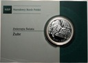 20 zł złotych 2013 Żubr Zwierzęta Świata SREBRO