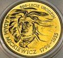 2 zł złote 1998 Adam Mickiewicz