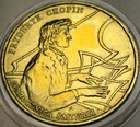 2 zł złote 1999 Fryderyk Chopin Szopen