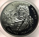 10 zł złotych 2002 August II Mocny POPIERSIE SREBRO