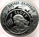 10 zł złotych 2004 1 zł 1924 Żniwiarka Dzieje Złotego SREBRO