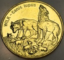 2 zł złote 1999 Wilk Wilki Zwierzęta Świata