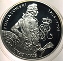 10 zł złotych 2005 Stanisław August Poniatowski PÓŁPOSTAĆ SREBRO