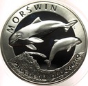20 zł złotych 2004 Morświn Zwierzęta Świata SREBRO