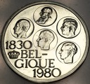 Belgia 500 Franków 1980 Jubileusz 150 lat SREBRO