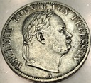 Niemcy Prusy 1 talar vereisthaler 1866 Wilhelm SREBRO