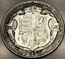 Wielka Brytania 1 floren 1921 George V Jerzy Anglia UK SREBRO