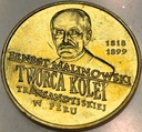 2 zł złote 1999 Ernest Malinowski Peru
