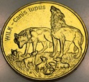 2 zł złote 1999 Wilk Wilki Zwierzęta Świata
