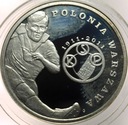 5 zł złotych 2011 Polonia Warszawa SREBRO