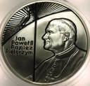10 zł złotych 1999 Jan Paweł II Papież Pielgrzym SREBRO