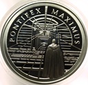 10 zł złotych 2002 Jan Paweł II Pontifex Maximus SREBRO