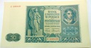 1941 50 zł Pięćdziesiąt Złotych Seria E (nr 1)