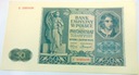 1941 50 zł Pięćdziesiąt Złotych Seria E (nr 2)