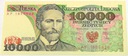 1988 10000 zł złotych Wyspiański, seria AP