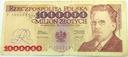 1000000 zł złotych 1993 milion złotych Władysław Reymont seria F (nr 1)