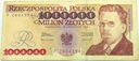 1000000 zł złotych 1993 milion złotych Władysław Reymont seria F (nr 2)