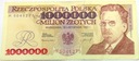 1000000 zł złotych 1993 milion złotych Władysław Reymont seria M (nr 3)