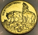 2 zł złote 1999 Wilk Wilki Zwierzęta Świata
