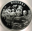 20 zł złotych 2004 Dożynki Polski Rok Obrzędowy SREBRO