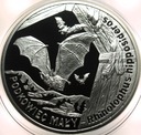 20 zł złotych 2010 Podkowiec Mały nietoperz Zwierzęta Świata SREBRO