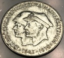 200 zł złotych 1975 XXX rocznica zwycięstwa nad faszyzmem SREBRO
