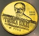 2 zł złote 1999 Ernest Malinowski kolej Peru