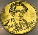 2 zł złote 1999 Juliusz Słowacki