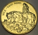 2 zł złote 1999 Wilk Wilki Zwierzęta Świata