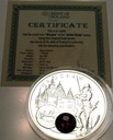 Szlak Bursztynowy 1 dolar Niue 2011 Wrocław LUSTRZANA SREBRO
