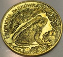 2 zł złote 1998 Ropucha paskówka Zwierzęta Świata