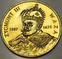 2 zł złote 1998 Zygmunt III Waza