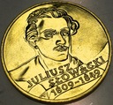 2 zł złote 1999 Juliusz Słowacki