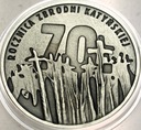 10 zł złotych 2010 KATYŃ 70 rocznica Zbrodni Katyńskiej SREBRO