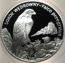 20 zł złotych 2008 Sokół Wędrowny Zwierzęta Świata SREBRO