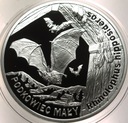 20 zł złotych 2010 Podkowiec Mały nietoperz Zwierzęta Świata SREBRO