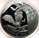 20 zł złotych 2010 Podkowiec Mały nietoperz Zwierzęta Świata SREBRO