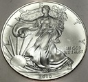 USA 1 dolar dollar 2010 American Silver Eagle uncja 1 oz SREBRO