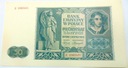 1941 50 zł Pięćdziesiąt Złotych Seria E (nr 1)