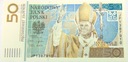 2006 50 zł złotych Jan Paweł II banknot kolekcjonerski NBP (nr 1)