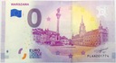 Banknot 0 Euro 2019 - Warszawa