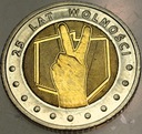 5 zł złotych 2014 25 lat wolności Odkryj Polskę