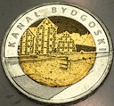 5 zł złotych 2015 Kanał Bydgoski Odkryj Polskę