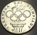 200 zł złotych 1976 Olimpiada Montreal SREBRO