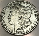 USA 1 dolar Dollar 1902 Morgan SREBRO